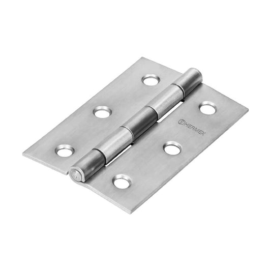Bisagra Rectangular 2 1/2" Acero Inoxidable, Hermex