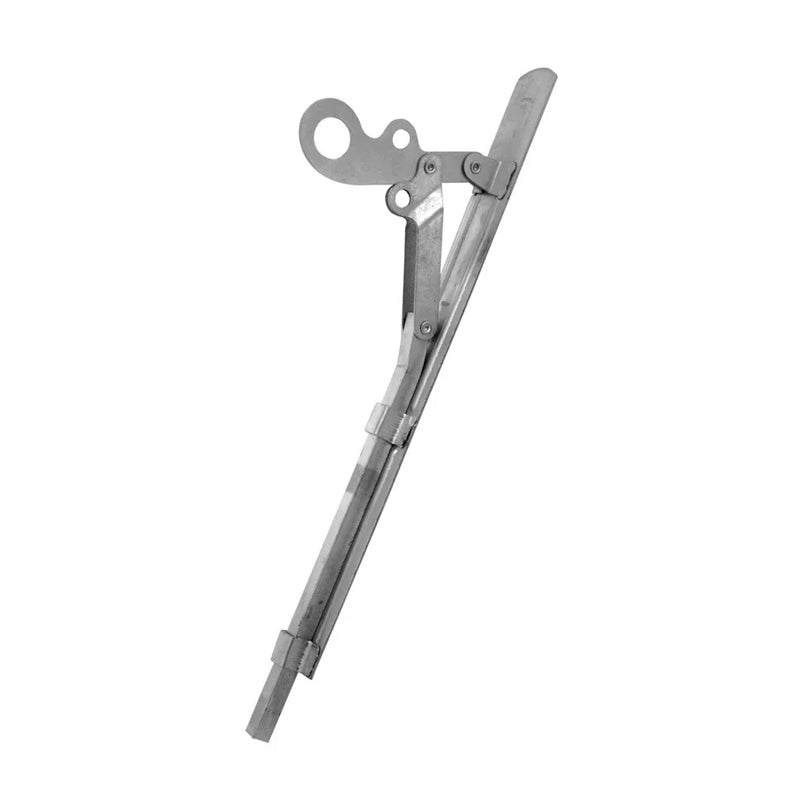 Cerrojo Al Piso Cuadrado Galvanizado De 40 Cm