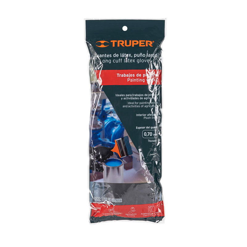 Guantes De Látex Para Pintor, Medianos, Truper