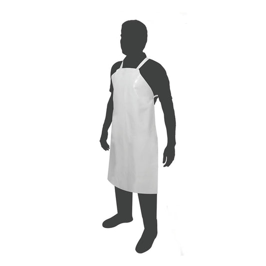 Mandil Blanco De Charol C 16 70 X 1.10 Mt Jyrsa Xler Dd 11353Pesp