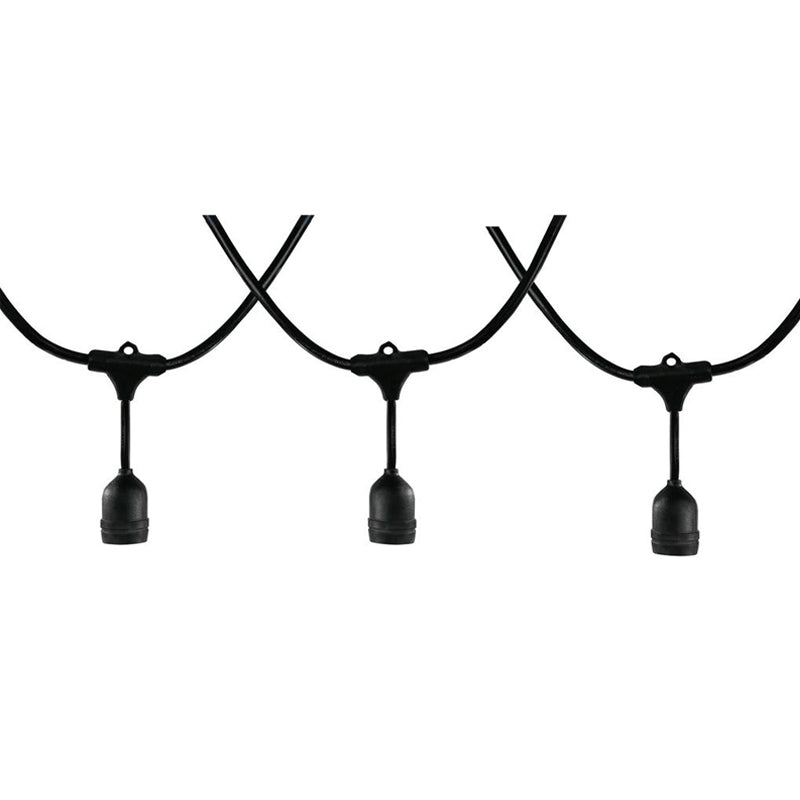 Portalámpara En Serie Para 24 Lámparas (No Incluidas)