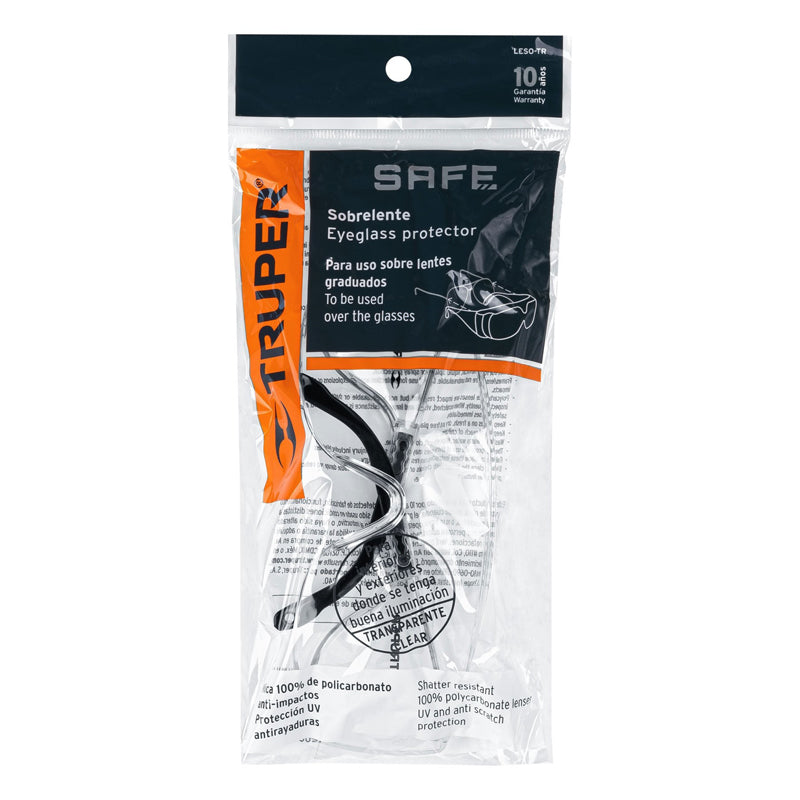 Sobrelentes De Seguridad Transparentes, 14308 Truper Safe Lesotr