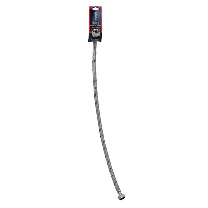Manguera Maxiflex Para Wc Extralargo De 1/2" X 7/8" X 50 Cm, 67Me Rugo - Tool Ferreterías / Ferretodo - Herramientas y material de construcción.