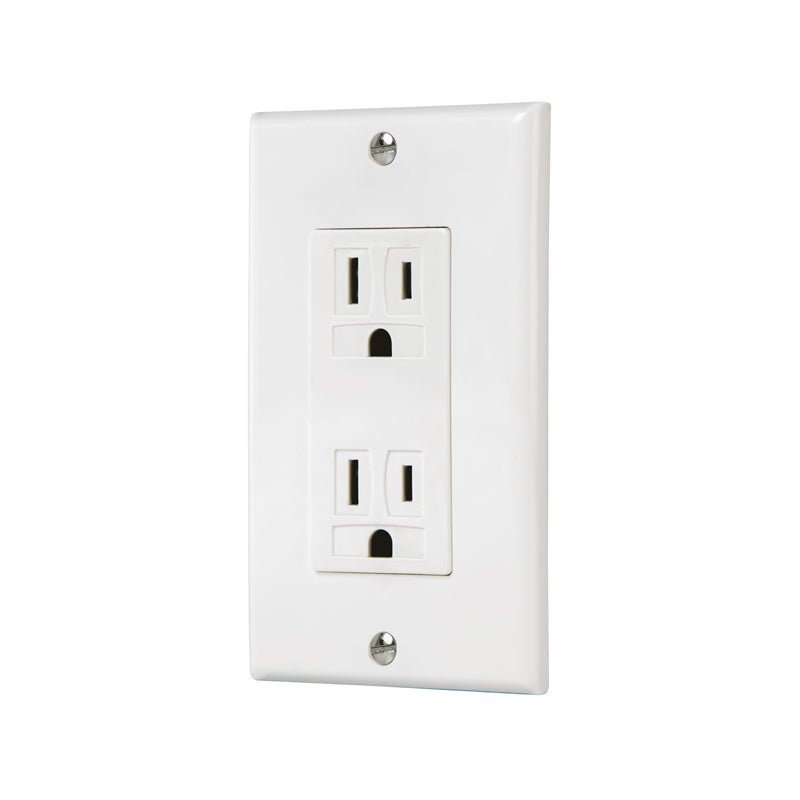 Placa Armada Contacto Dúplex, 2 Polos + Tierra Classic Volteck - Tool Ferreterías / Ferretodo - Herramientas y material de construcción.