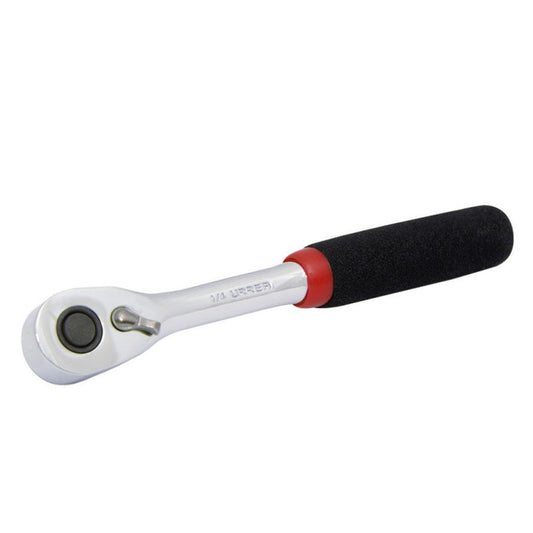 Matraca de 1/4? reversible rubber grip, 4749H Urrea