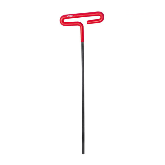 46420lg llave hexg. "t" mango vinil 9"x5/16" urrea
