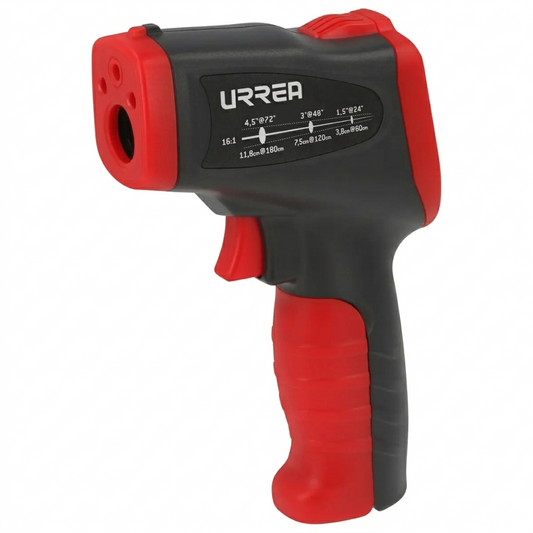Termómetro infrarrojo con pantalla LCD -50°C a 1050°C, UD105, Urrea