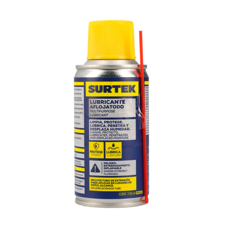 Lubricante aflojatodo de 110 ml, WS110 Surtek