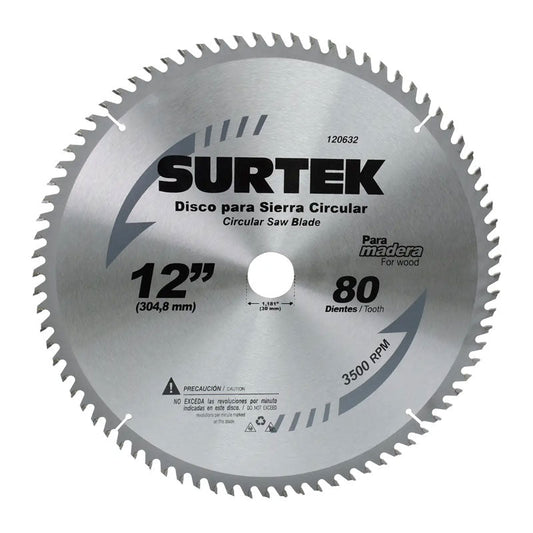 120602 disco p/sierra 7.1/4" 40 dientes surtek - Tool Ferreterías / Ferretodo - Herramientas y material de construcción.