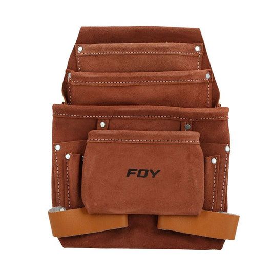 143212 estuche portahta. Cuero 4 compartim. Surtek - Tool Ferreterías / Ferretodo - Herramientas y material de construcción.