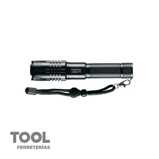 Linterna recargable de aluminio de 500 lm, TRUPER, LIXR-2AA, 16777