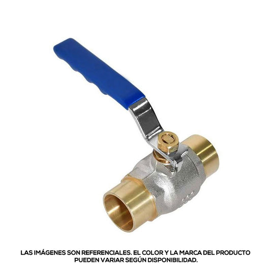 Válvula de esfera soldable de 1/2" 36.302