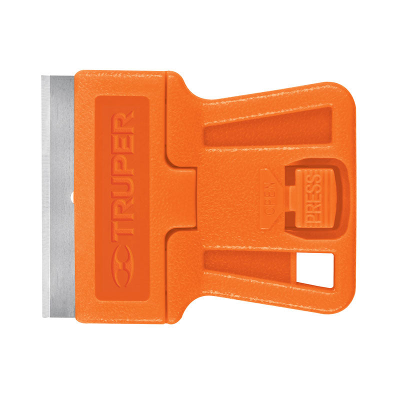 Mini raspador plástico con navaja de 1 1/2", 12352 Truper RASP 1