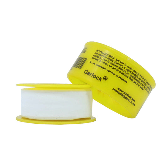 Cinta De Teflón Ptfe Premium Plastithread De 3/4" X 13.20 Metros, Garlock