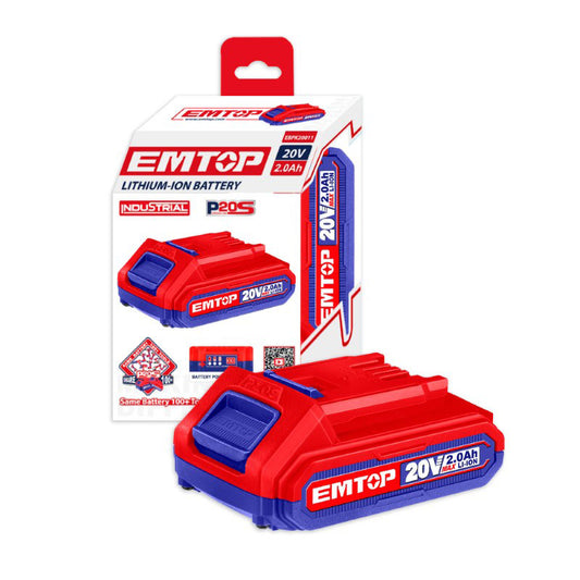 Bateria litio-ion 2.0 ah 20v EBPK20011 Emtop