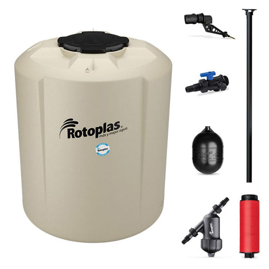 Tinaco Rotoplas 2500L Plus+ Equipado 500475