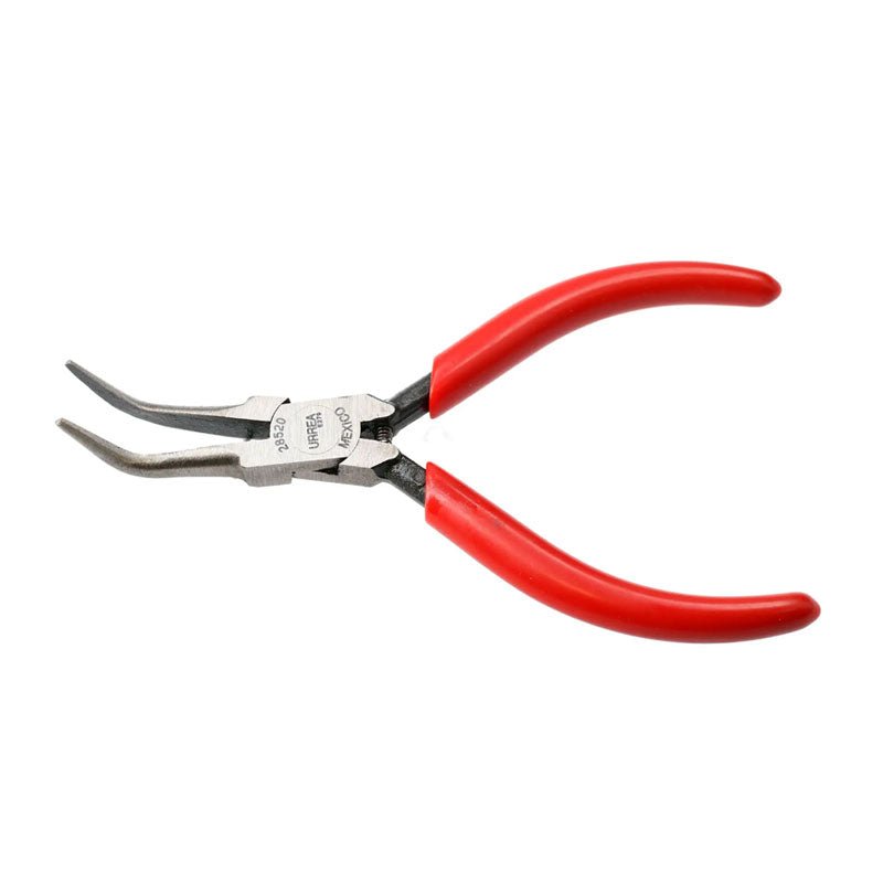 28520 pinza electronica 5" pta.aguja dob.45° urrea - Tool Ferreterías / Ferretodo - Herramientas y material de construcción.