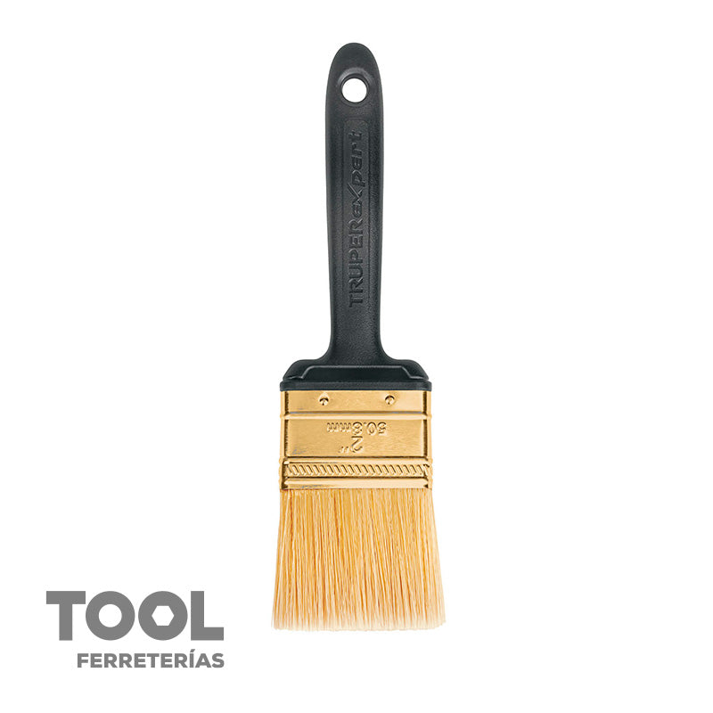 Brocha profesional con cerdas suaves de 2", TRUPER, BRT-2X, 17862