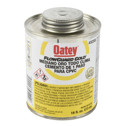 Cemento De 1 Paso Para Cpvc Fgg De 473 Ml, Oatey