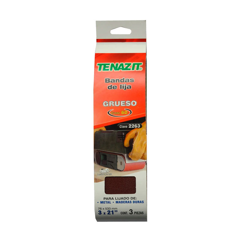 2263 Banda Lija 3" X 21" G60 Austromex Oferta