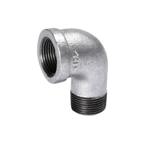 Codo Niple 1/2" Galvanizado Roscado