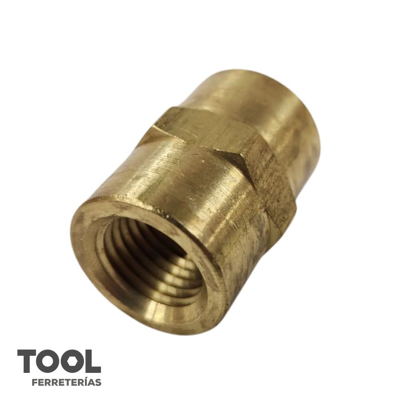 Cople Bronce 1/4" Npt, S/M,103B-04