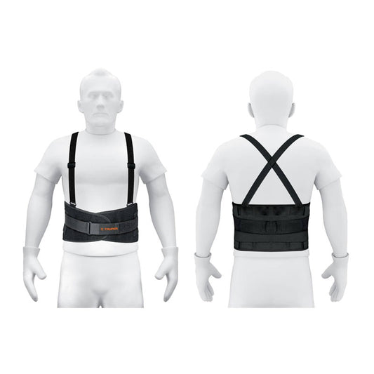 Faja lumbar con tercer cinturón, talla XG, 10956 Truper FAJAXLX