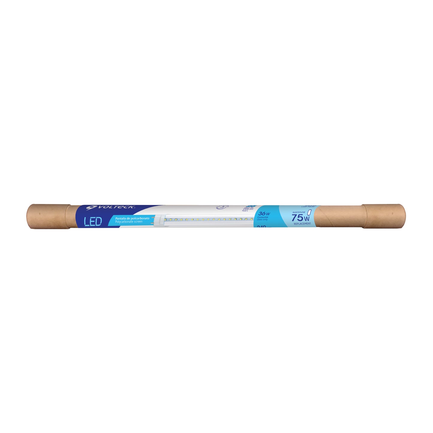 Tubo LED 36W 240cm base G13 3000lm LED-T836 49310 Volteck