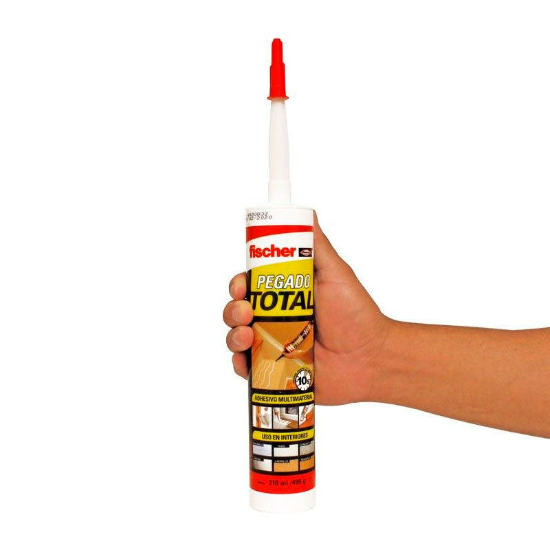 Adhesivo No Mas Clavos 310ml Blanco 546527 Fischer