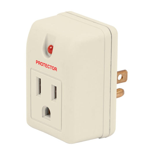 Adaptador Con Supresor De Picos 270 Joules, Volteck - Tool Ferreterías / Ferretodo - Herramientas y material de construcción.