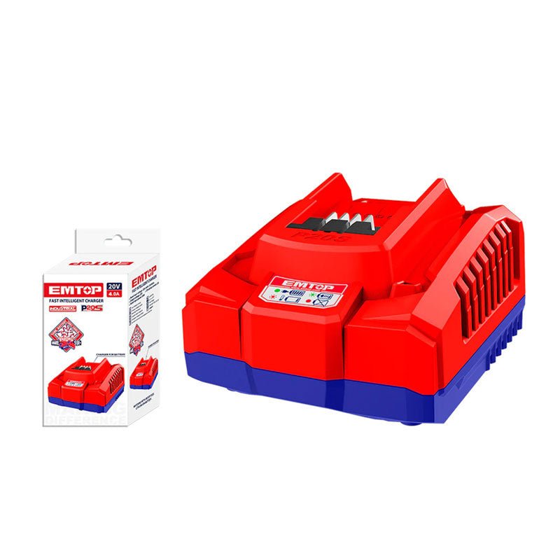 Cargador rapido intelig. 4.0a 20v ULFCR20411 Emtop - Tool Ferreterías / Ferretodo - Herramientas y material de construcción.