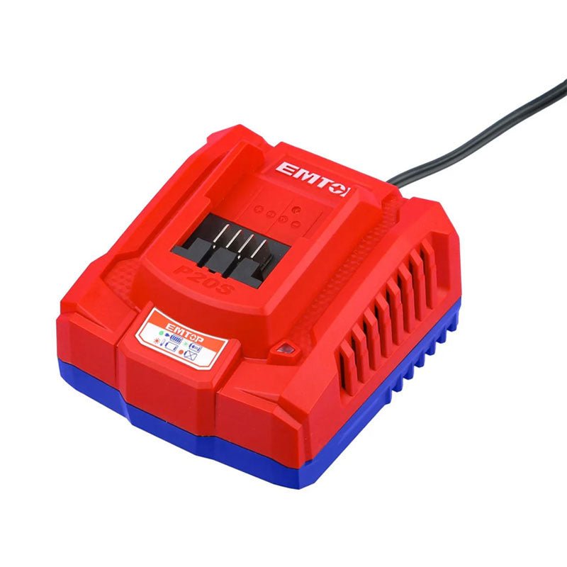 Cargador rapido intelig. 4.0a 20v ULFCR20411 Emtop - Tool Ferreterías / Ferretodo - Herramientas y material de construcción.