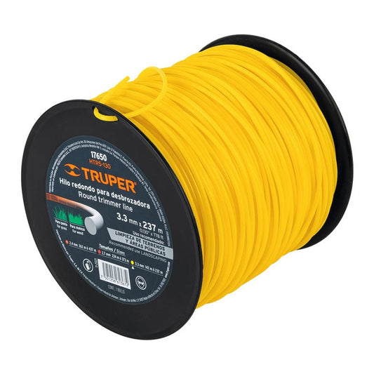 Carrete De Hilo Para Desbrozadora, 3.3 Mm X 237 M, Truper - Tool Ferreterías / Ferretodo - Herramientas y material de construcción.