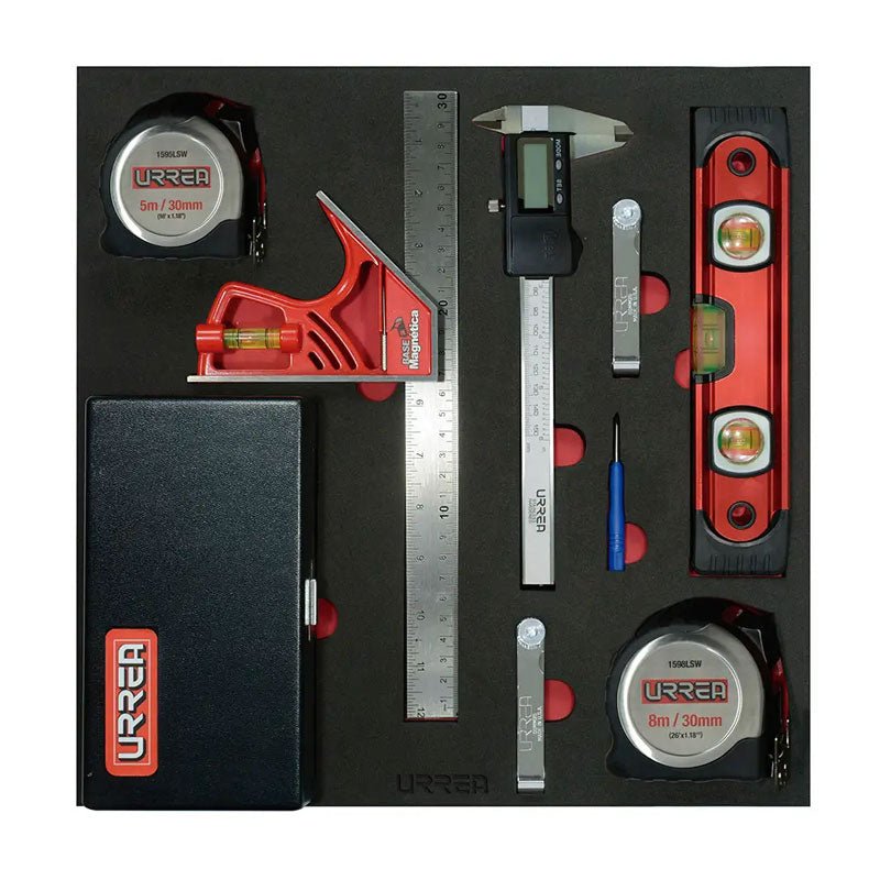 Ch223 juego 8 herramientas p/medicion urrea - Tool Ferreterías / Ferretodo - Herramientas y material de construcción.