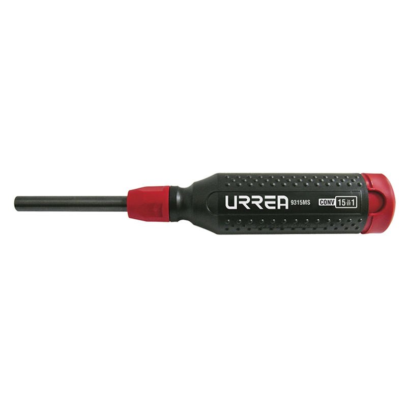 Destornillador tipo revólver con puntas convencionales 15 en 1, 9315MS Urrea - Tool Ferreterías / Ferretodo - Herramientas y material de construcción.