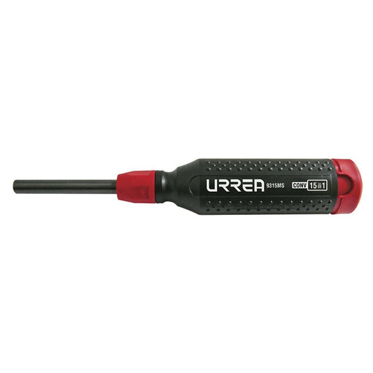 Destornillador tipo revólver con puntas convencionales 15 en 1, 9315MS Urrea - Tool Ferreterías / Ferretodo - Herramientas y material de construcción.