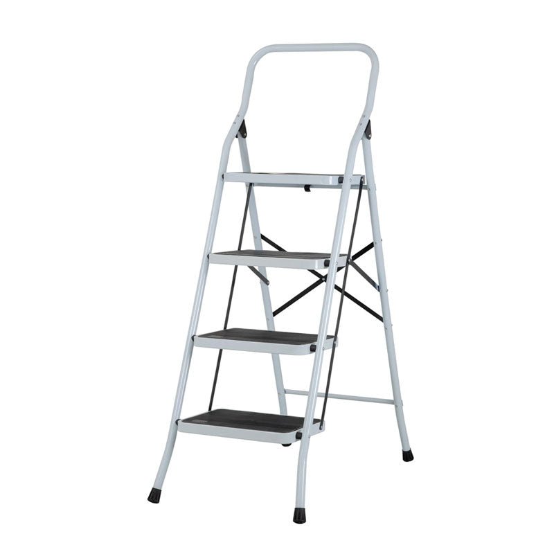 Escalera tubular plegable de 4 peldaños, 24122 Pretul ESTU4P - Tool Ferreterías / Ferretodo - Herramientas y material de construcción.