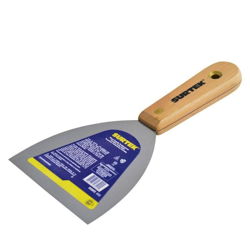 Espátula Flexible Con Mango De Madera De 1?, 123101 Surtek - Tool Ferreterías / Ferretodo - Herramientas y material de construcción.