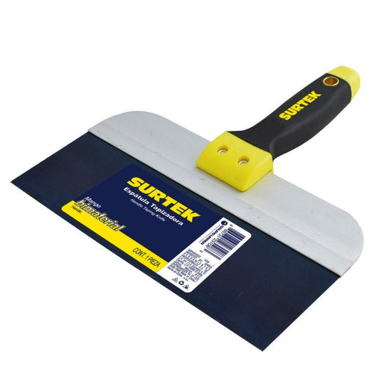 Espátula tapizadora con mango bimaterial de 10", 123110 Surtek - Tool Ferreterías / Ferretodo - Herramientas y material de construcción.