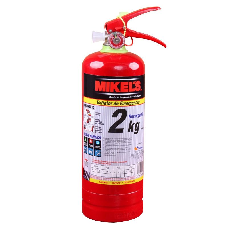 Extintor De Emergencia 2Kg Ee 2 Mikels - Tool Ferreterías / Ferretodo - Herramientas y material de construcción.
