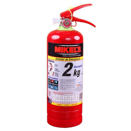 Extintor De Emergencia 2Kg Ee 2 Mikels - Tool Ferreterías / Ferretodo - Herramientas y material de construcción.