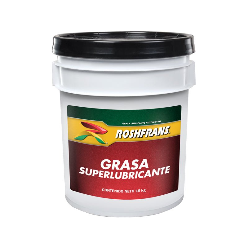 Grasa grafitada fibrosa cubeta 16 kg, Roshfrans - Tool Ferreterías / Ferretodo - Herramientas y material de construcción.