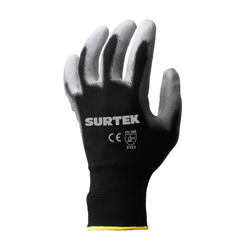 Guante Nylon Poliuretano Mediano Gnpm Surtek - Tool Ferreterías / Ferretodo - Herramientas y material de construcción.