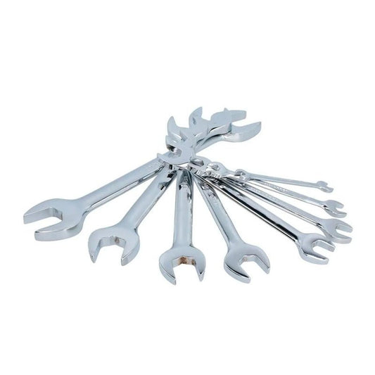 Juego De 8 Llaves Españolas Pulidas Espejo Rack 3000I Urrea - Tool Ferreterías / Ferretodo - Herramientas y material de construcción.