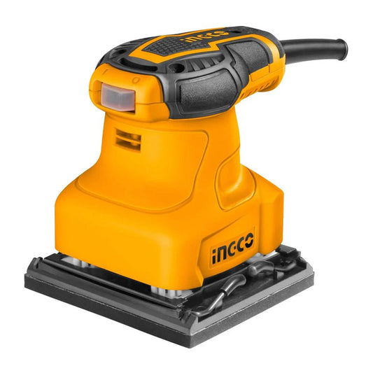 Lijadora Orbital Con 5 Hojas De Lija De 1/4 Hoja De 240 W, Ups2408 Ingco - Tool Ferreterías / Ferretodo - Herramientas y material de construcción.