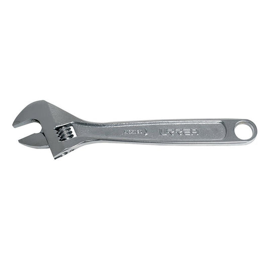 Llave ajustable de 8? cromada, 708 Urrea - Tool Ferreterías / Ferretodo - Herramientas y material de construcción.