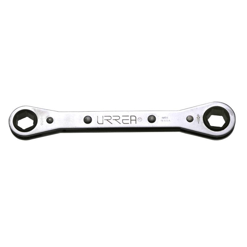 Llave De Estrías Pulido Espejo Plana De Matraca Métrica, 12 Puntas, 15 X 17 Mm, 1195M Urrea - Tool Ferreterías / Ferretodo - Herramientas y material de construcción.