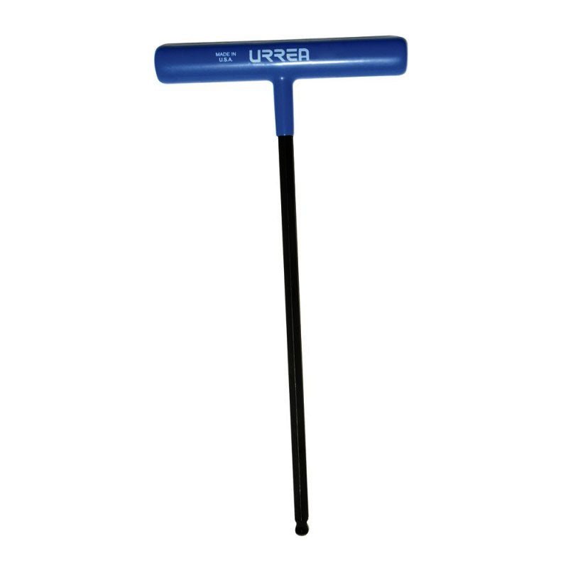 Llave hexagonal "T" ergonómica de 3 mm tipo bola de 9?, 46512LBGP Urrea - Tool Ferreterías / Ferretodo - Herramientas y material de construcción.