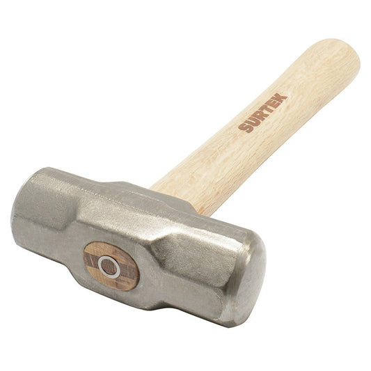 Marro octagonal de 2 lb cabeza forjada con mango corto de madera de 12", MARR2 Surtek - Tool Ferreterías / Ferretodo - Herramientas y material de construcción.