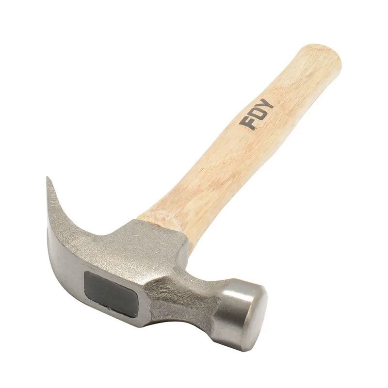 Martillo de uña curva con mango de madera de 13", 16 oz, 141816 Foy - Tool Ferreterías / Ferretodo - Herramientas y material de construcción.
